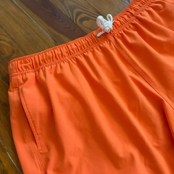 Brooks Brothers NEW Swim Trunks Shorts Orange Size XXL NWOT